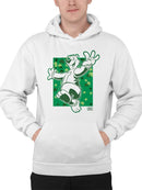 Officially Licensed ICEE Shamrock's Fun - Lucky St.Patrick's Day Graphic Men's Hoodie