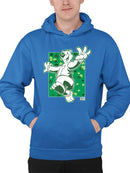 Officially Licensed ICEE Shamrock's Fun - Lucky St.Patrick's Day Graphic Men's Hoodie