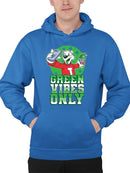 Officially Licensed ICEE Green Vibes Only - Festive St. Patrick's Fun Day  Men's Hoodie