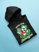 Officially Licensed ICEE Here For Shenanigans - St. Patrick's Day  Men's Hoodie