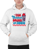 Officially Licensed ICEE Coolest Beverage Graphic - Retro Chill Graphic Men's Hoodie
