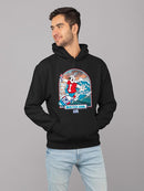 Officially Licensed ICEE Surfing Wave Vibes - Cool Graphic Design Men's Hoodie