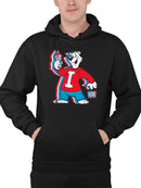 Officially Licensed ICEE Chill Polar-Bear Graphic - Fun Retro Style Men's Hoodie