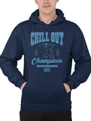 Officially Licensed ICEE Chill Out Champions - Cool Golf Club Design Men's Hoodie