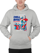 Officially Licensed ICEE Chill Mode Activated - Fun Polar-Bear Graphic Men's Hoodie