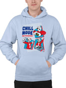 Officially Licensed ICEE Chill Mode Activated - Fun Polar-Bear Graphic Men's Hoodie