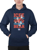 Officially Licensed ICEE Bear Paws Graphic - Cool And Bold Vintage Style Men's Hoodie
