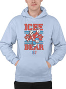 Officially Licensed ICEE Bear Paws Graphic - Cool And Bold Vintage Style Men's Hoodie