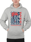 Officially Licensed ICEE Retro Cool Explosion - 'Coldest Drink In Town' Graphic Men's Hoodie