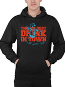 Officially Licensed ICEE Bold Chill Bear - 'Coldest Drink In Town' Graphic  Men's Hoodie