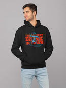 Officially Licensed ICEE Bold Chill Bear - 'Coldest Drink In Town' Graphic  Men's Hoodie