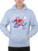 Officially Licensed ICEE Snowy Cool Vibes - Bear Snowboarding Graphic Men's Hoodie