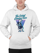 Officially Licensed ICEE Chill Vibes Triangle - Retro Cool Bear Graphic Men's Hoodie