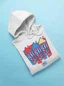 Officially Licensed ICEE Triple Chill Treats - Ice Slush Retro Graphic Men's Hoodie