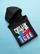Officially Licensed ICEE Relaxed Chill Mode - Bear Fun Graphic Men's Hoodie