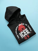 Officially Licensed ICEE Frosty Wave Delight - Coldest Drink Town Graphic Men's Hoodie
