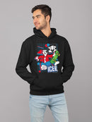 Officially Licensed ICEE Skate Frost Rider Style - Fun Graphic Bear Men's Hoodie