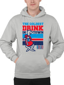 Officially Licensed ICEE Surf's Up Wave Rider Graphic Men's Hoodie