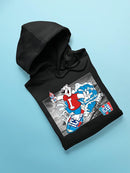 Officially Licensed ICEE Surfing Bear - Arctic Wave Chill Graphic Men's Hoodie
