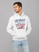 Officially Licensed ICEE Patriotic Retro Bear Slush Graphic Men's Hoodie