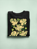 Officially Licensed ICEE Fun, Festive, And Shamrock-Themed Bear Men's Sweatshirt