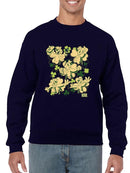 Officially Licensed ICEE Fun, Festive, And Shamrock-Themed Bear Men's Sweatshirt