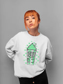Officially Licensed ICEE Shamrock's Delight - Cool St. Patrick's Day Women's Sweatshirt