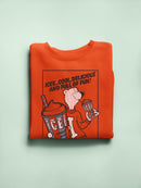 Officially Licensed ICEE Cool Bear Delight - Fun And Refreshing Drink Men's Sweatshirt