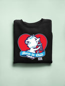 Officially Licensed ICEE Born To Chill Heart - Cozy Polar-Bear Graphic Women's Sweatshirt