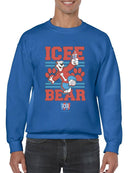 Officially Licensed ICEE Bear Paws - Cool And Bold Vintage Style Men's Sweatshirt