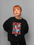 Officially Licensed ICEE Bear Paws - Cool And Bold Vintage Style Women's Sweatshirt