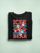 Officially Licensed ICEE Bear Paws - Cool And Bold Vintage Style Women's Sweatshirt
