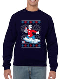 Officially Licensed ICEE Snowy Cool Vibes - Bear Snowboarding Graphic Men's Sweatshirt