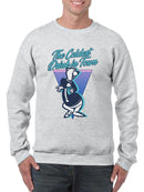 Officially Licensed ICEE Chill Vibes Triangle - Retro Cool Bear Graphic Men's Sweatshirt