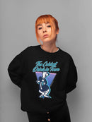 Officially Licensed ICEE Chill Vibes Triangle - Retro Cool Bear Graphic Women's Sweatshirt