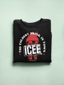 Officially Licensed ICEE Frosty Wave Delight - Coldest Drink Town Graphic Men's Sweatshirt