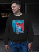 Officially Licensed ICEE Chillin' Trendy Drink - Retro Beverage Graphic Men's Sweatshirt