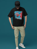 Officially Licensed ICEE Chillin' Polar Bear Retro Graphic Men's T-shirt