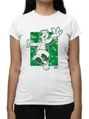 Officially Licensed ICEE Shamrock's Bear Fun - Lucky St.Patrick's Day Graphic Women's T-shirt