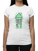 Officially Licensed ICEE Shamrock's Delight - Cool St. Patrick's Day Graphic Women's T-shirt