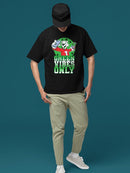 Officially Licensed ICEE Green Vibes Only - Festive St. Patrick's Fun Day Graphic Men's T-shirt