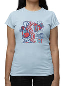 Officially Licensed ICEE Retro Vibes - The Coldest Drink In Town Graphic Women's T-shirt