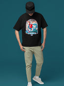 Officially Licensed ICEE Surfing Wave Vibes - Cool Graphic Men's T-shirt