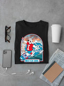 Officially Licensed ICEE Surfing Wave Vibes - Cool Graphic Men's T-shirt