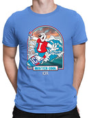 Officially Licensed ICEE Surfing Wave Vibes - Cool Graphic Men's T-shirt