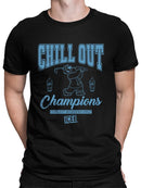 Officially Licensed ICEE Chill Out Champions - Cool Golf Club Graphic Men's T-shirt
