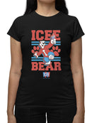 Officially Licensed ICEE Bear Paws - Cool And Bold Vintage Style Graphic Women's T-shirt