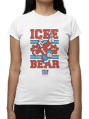 Officially Licensed ICEE Bear Paws - Cool And Bold Vintage Style Graphic Women's T-shirt