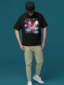 Officially Licensed ICEE Snowy Cool Vibes - Bear Snowboarding Graphic Men's T-shirt