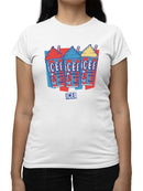 Officially Licensed ICEE Triple Chill Treats - Slush Retro Graphic Women's T-shirt